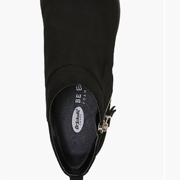 Dr. Scholl's Black Suede Ankle Boots - Picture 11 of 14